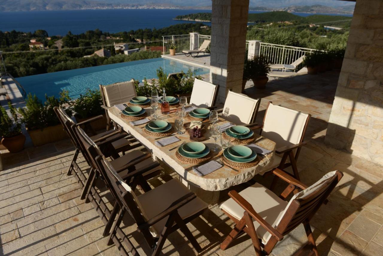 Villa Melanthi Kassiopi Corfu Exteriér fotografie