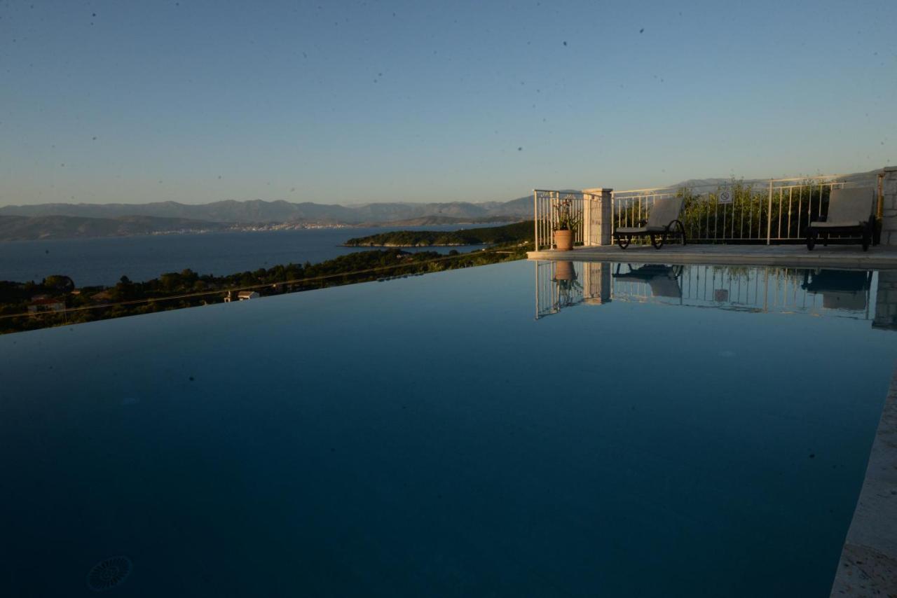 Villa Melanthi Kassiopi Corfu Exteriér fotografie