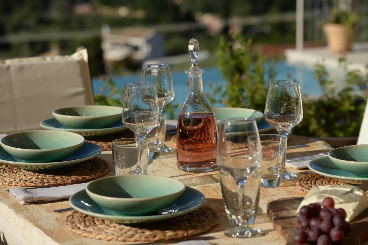 Villa Melanthi Kassiopi Corfu Exteriér fotografie